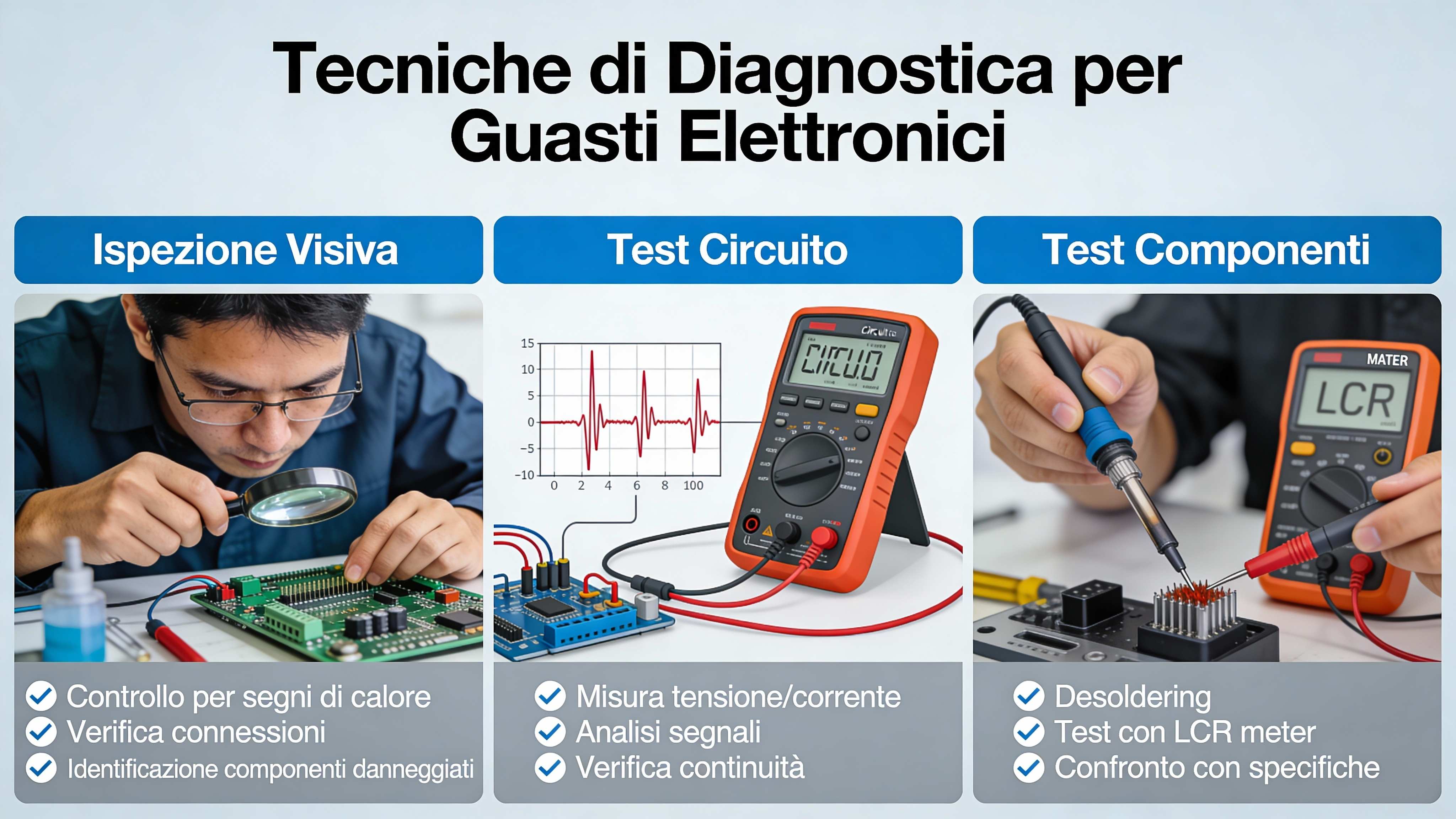 Diagnostica Guasti Elettronici: Come Identificare il Problema